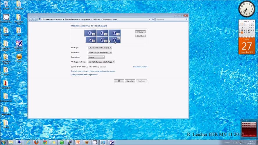 Configurer Windows 7 en mode multi-écrans