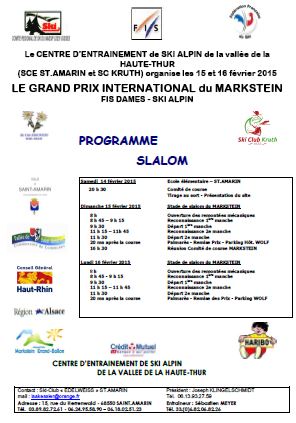 FIS2015 markstein programme